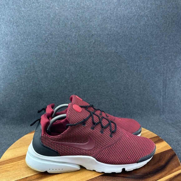 Nike Other - Nike Presto Fly SE Team Red Gray Mens Size 10.5 Athletic Running Shoes Sneakers